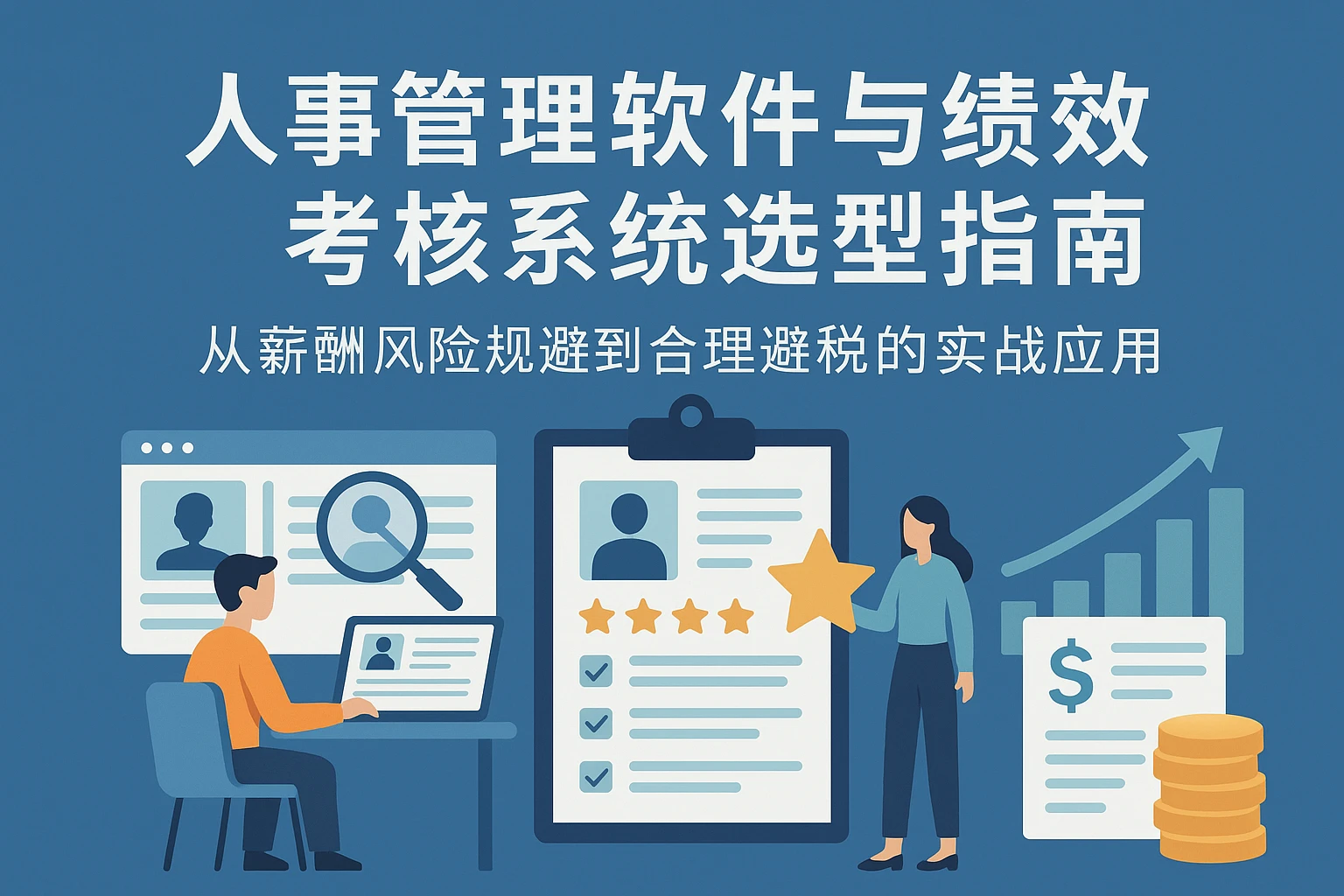 人事管理软件与绩效考核系统选型指南：从薪酬风险规避到合理避税的实战应用