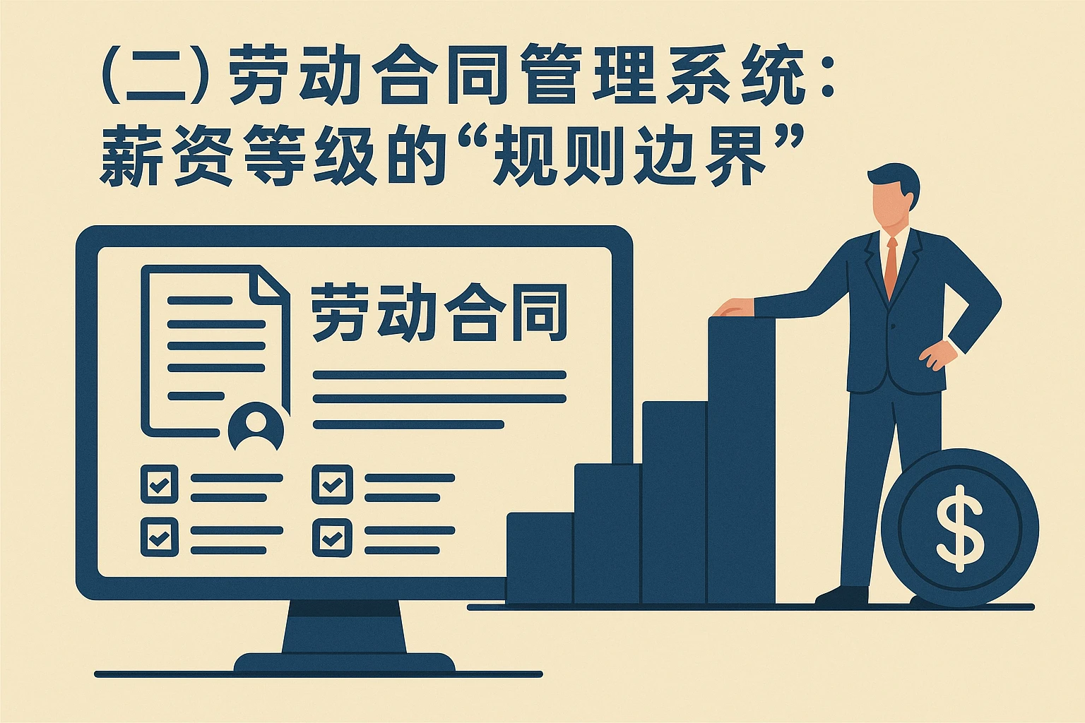 （二）劳动合同管理系统：薪资等级的“规则边界”