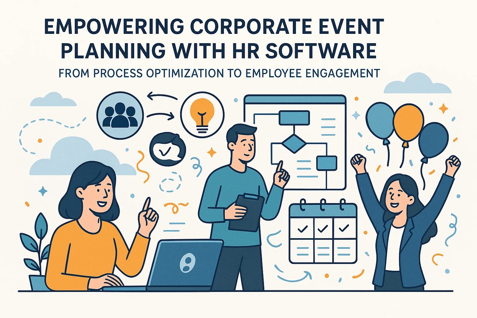 用人事管理软件赋能企业活动策划：从流程优化到员工参与的全解决方案