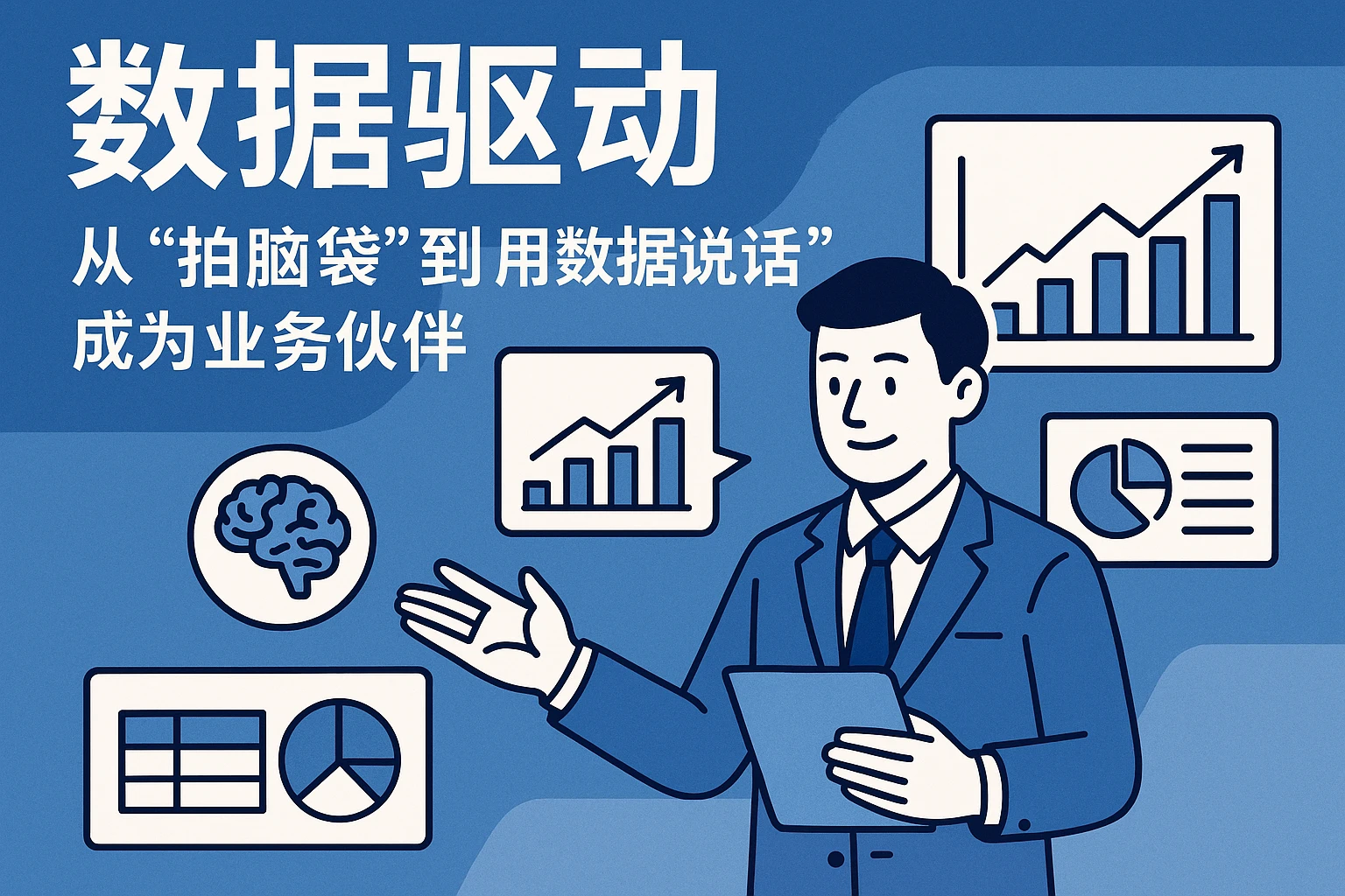 2. 数据驱动：从“拍脑袋”到“用数据说话”，成为业务伙伴