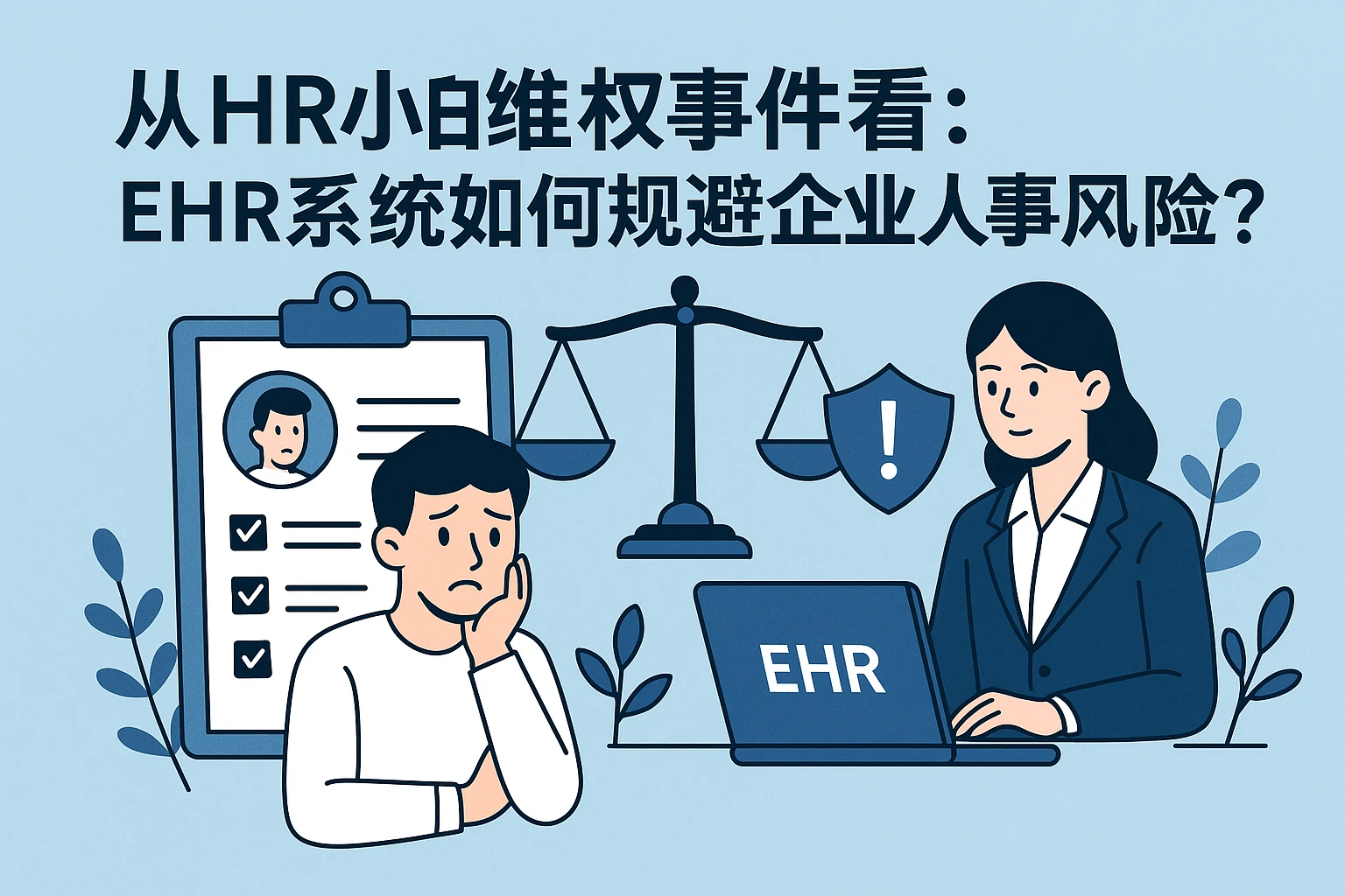 从HR小白维权事件看：EHR系统如何规避企业人事风险？