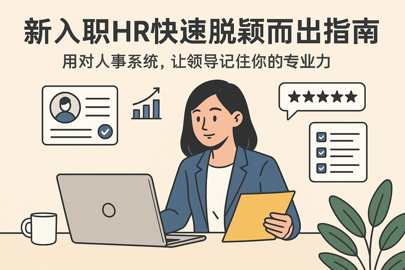 新入职HR快速脱颖而出指南：用对人事系统，让领导记住你的专业力