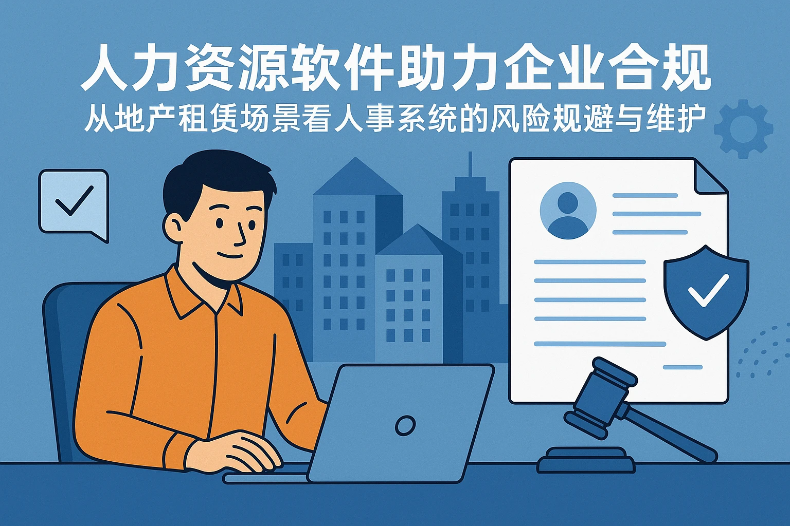 人力资源软件助力企业合规：从地产租赁场景看人事系统的风险规避与维护