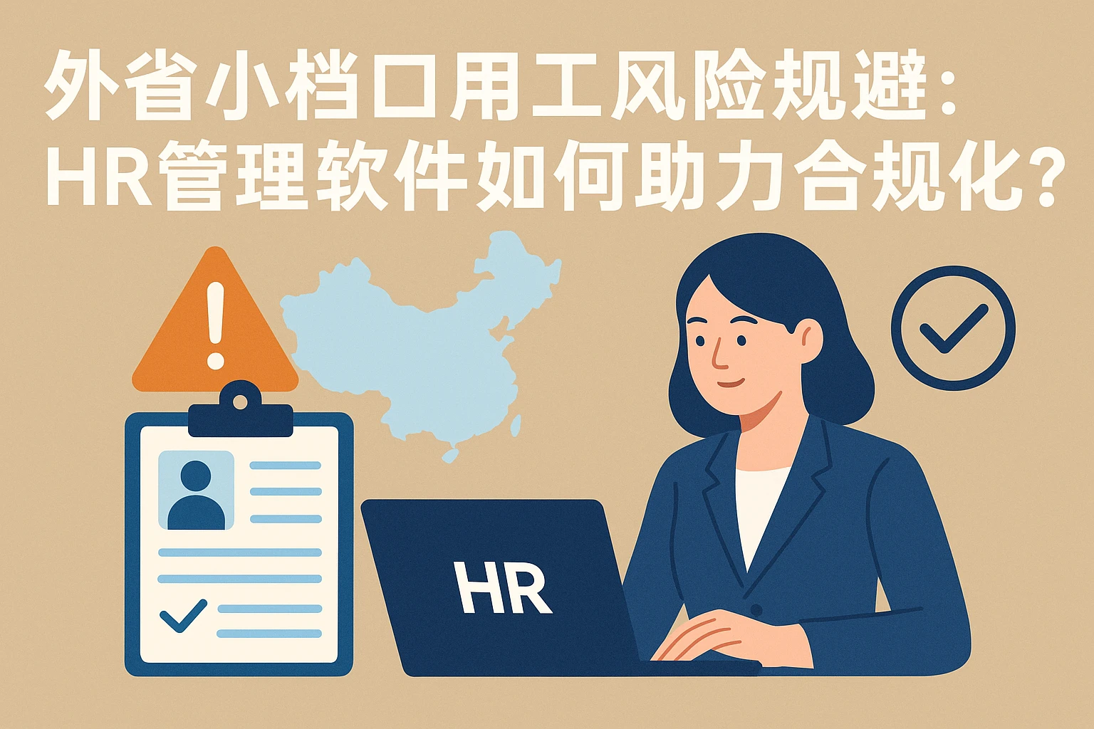 外省小档口用工风险规避：HR管理软件如何助力合规化？