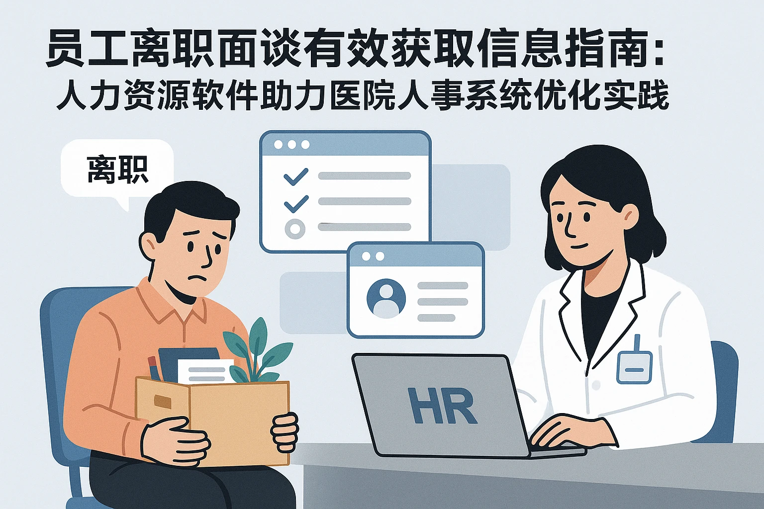 员工离职面谈有效获取信息指南:人力资源软件助力医院人事系统优化实践