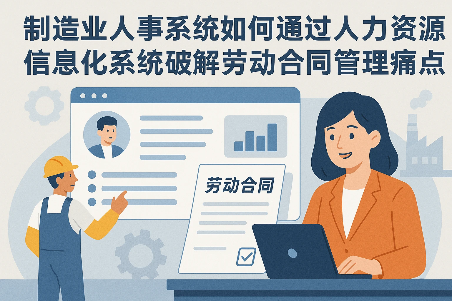 制造业人事系统如何通过人力资源信息化系统破解劳动合同管理痛点？