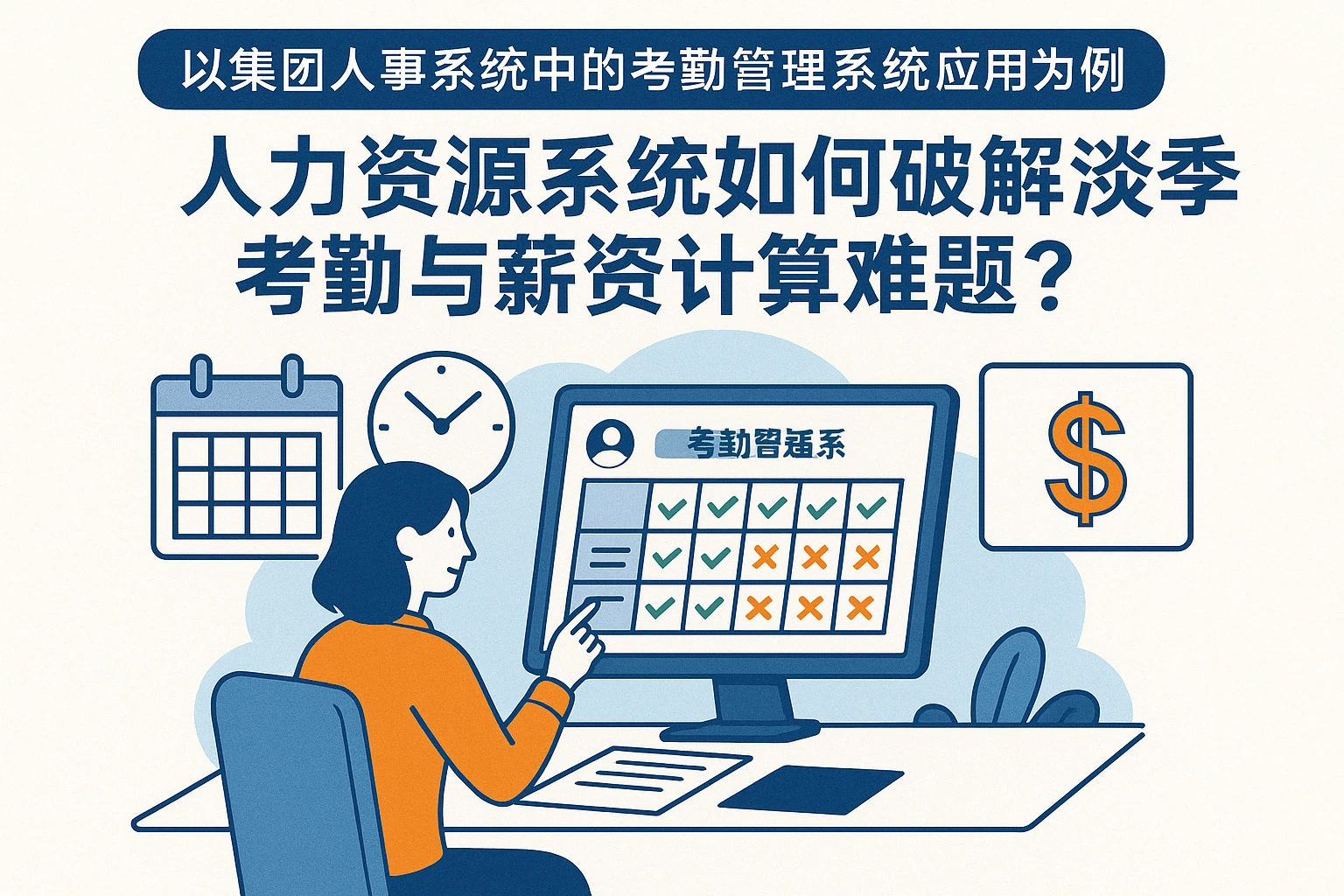 人力资源系统如何破解淡季考勤与薪资计算难题？——以集团人事系统中的考勤管理系统应用为例