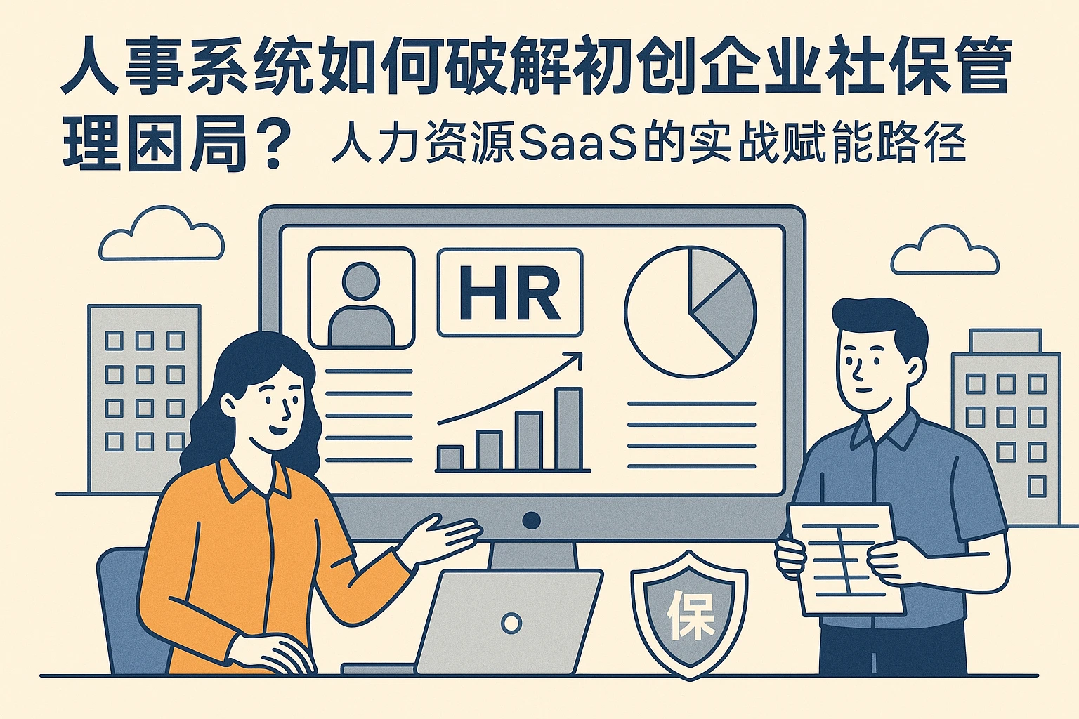 人事系统如何破解初创企业社保管理困局？人力资源SaaS的实战赋能路径