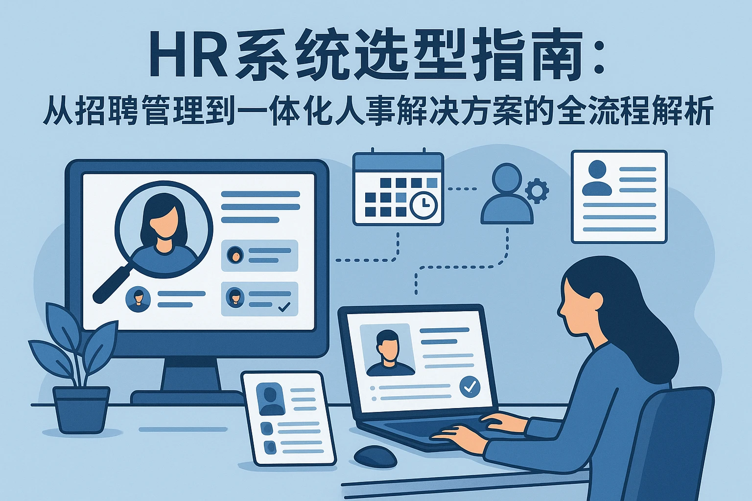 HR系统选型指南：从招聘管理到一体化人事解决方案的全流程解析