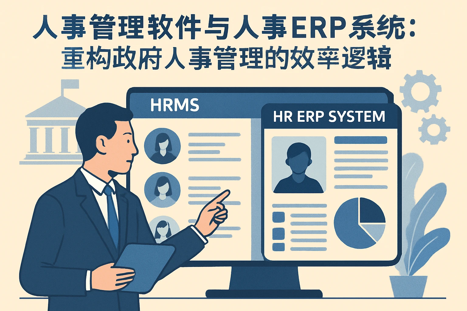 人事管理软件与人事ERP系统：重构政府人事管理的效率逻辑