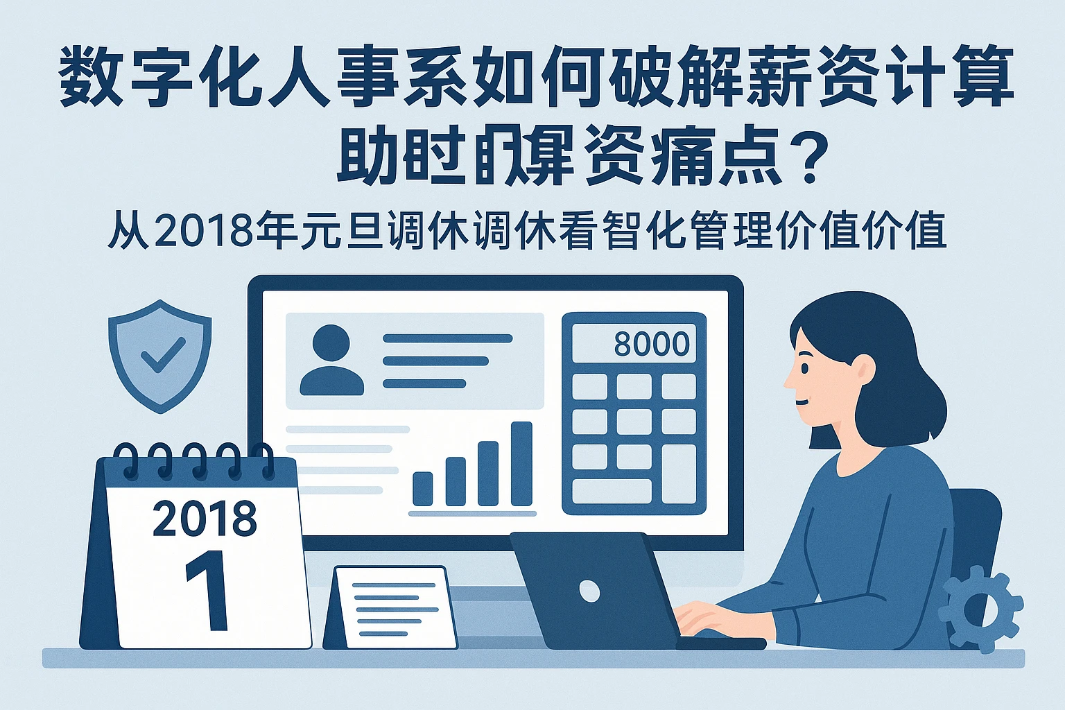 数字化人事系统如何破解薪资计算痛点？从2018年元旦调休案例看智能化管理价值