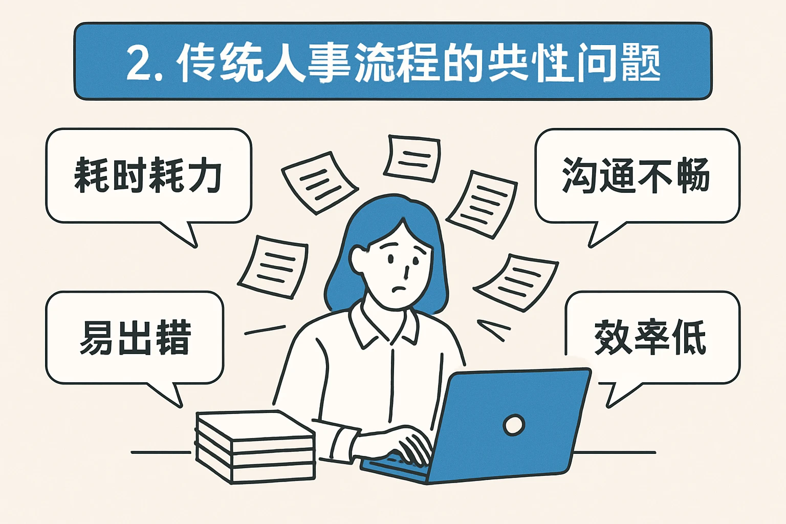 2. 传统人事流程的共性问题