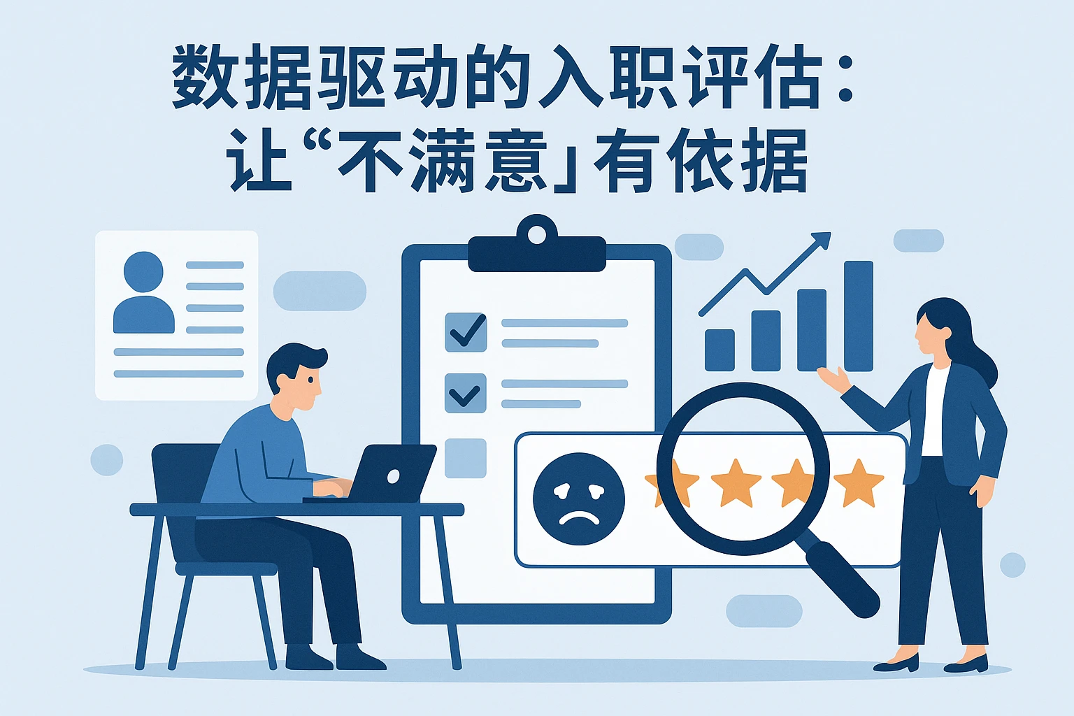 2. 数据驱动的入职评估：让“不满意”有依据