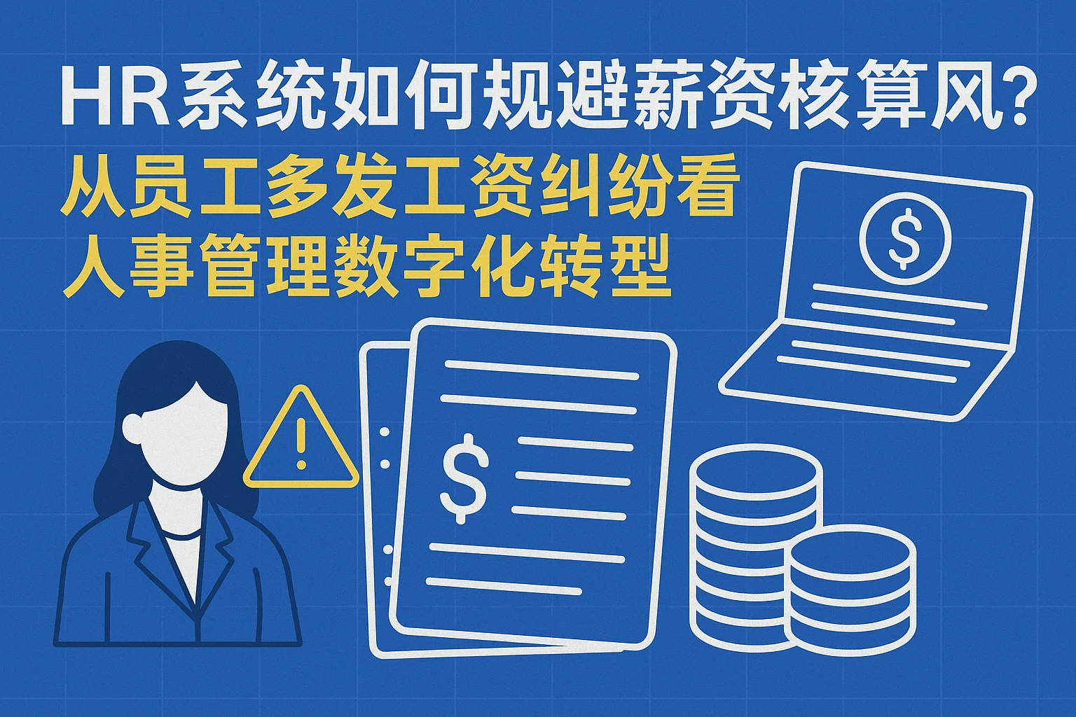 HR系统如何规避薪资核算风险？从员工多发工资纠纷看人事管理数字化转型