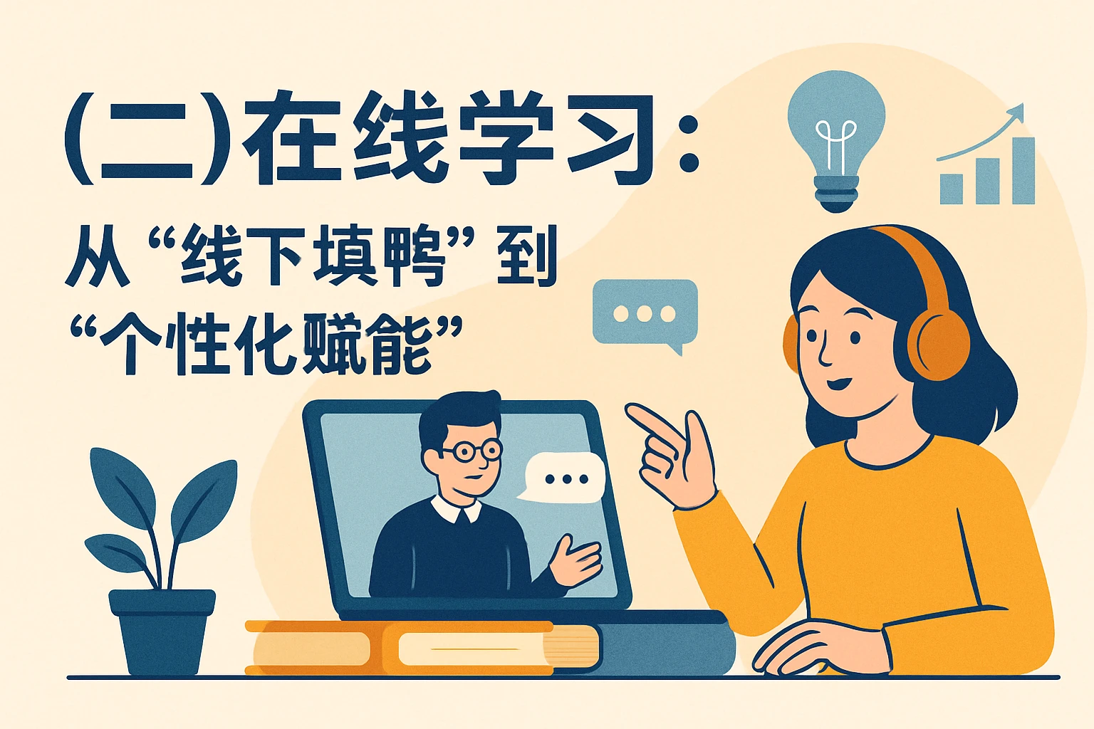 （二）在线学习：从“线下填鸭”到“个性化赋能”