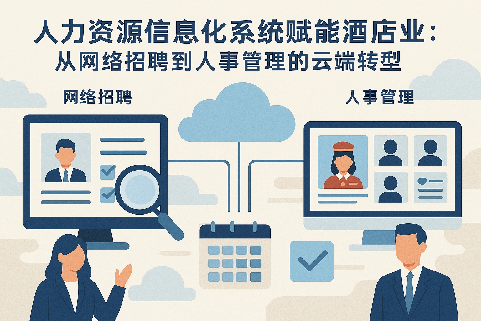 人力资源信息化系统赋能酒店业：从网络招聘到人事管理的云端转型