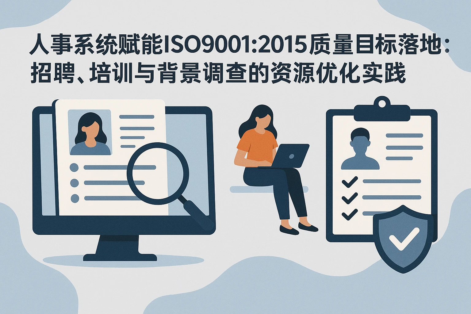 人事系统赋能ISO9001:2015质量目标落地：招聘、培训与背景调查的资源优化实践