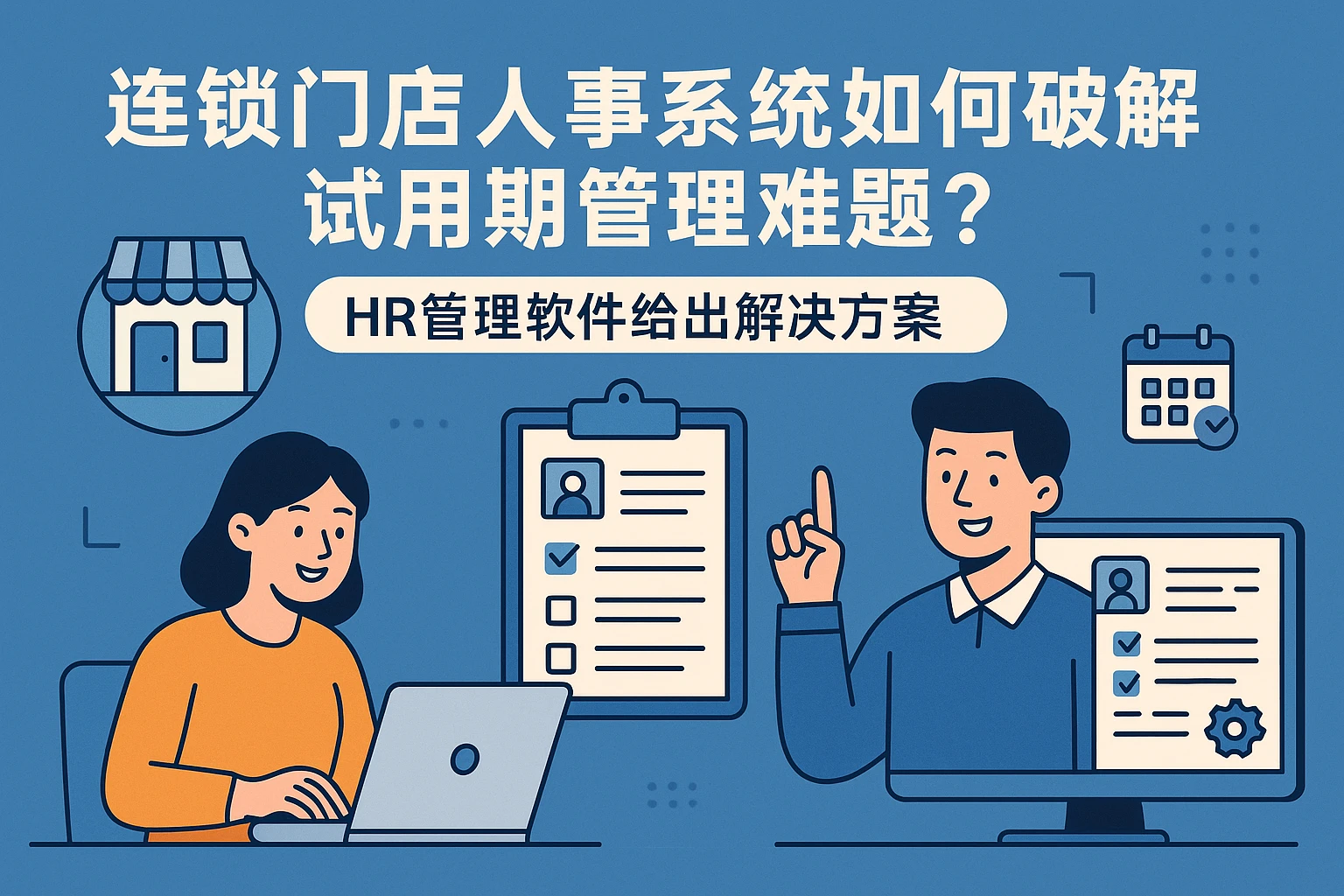 连锁门店人事系统如何破解试用期管理难题？HR管理软件给出解决方案