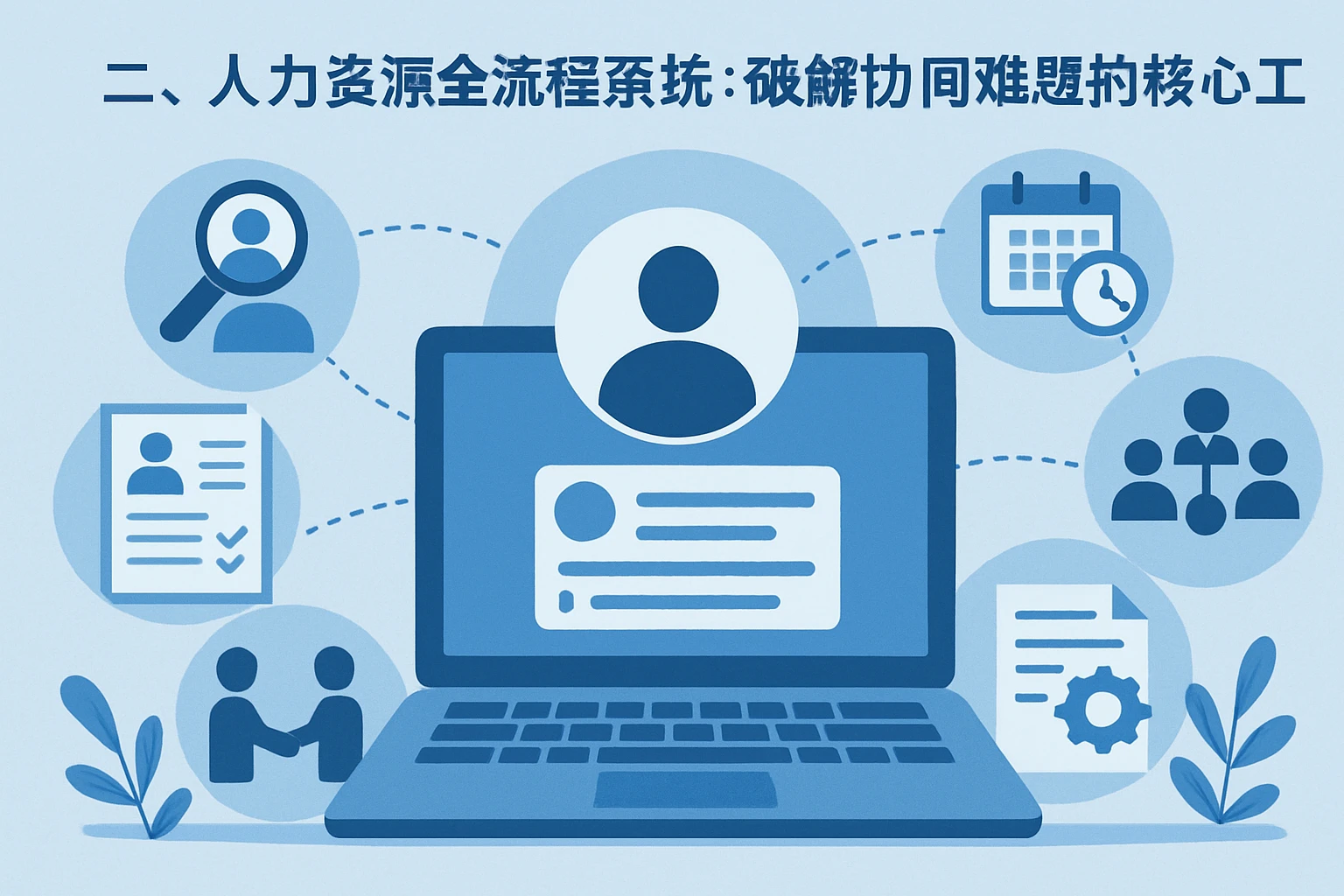 二、人力资源全流程系统：破解协同难题的核心工具