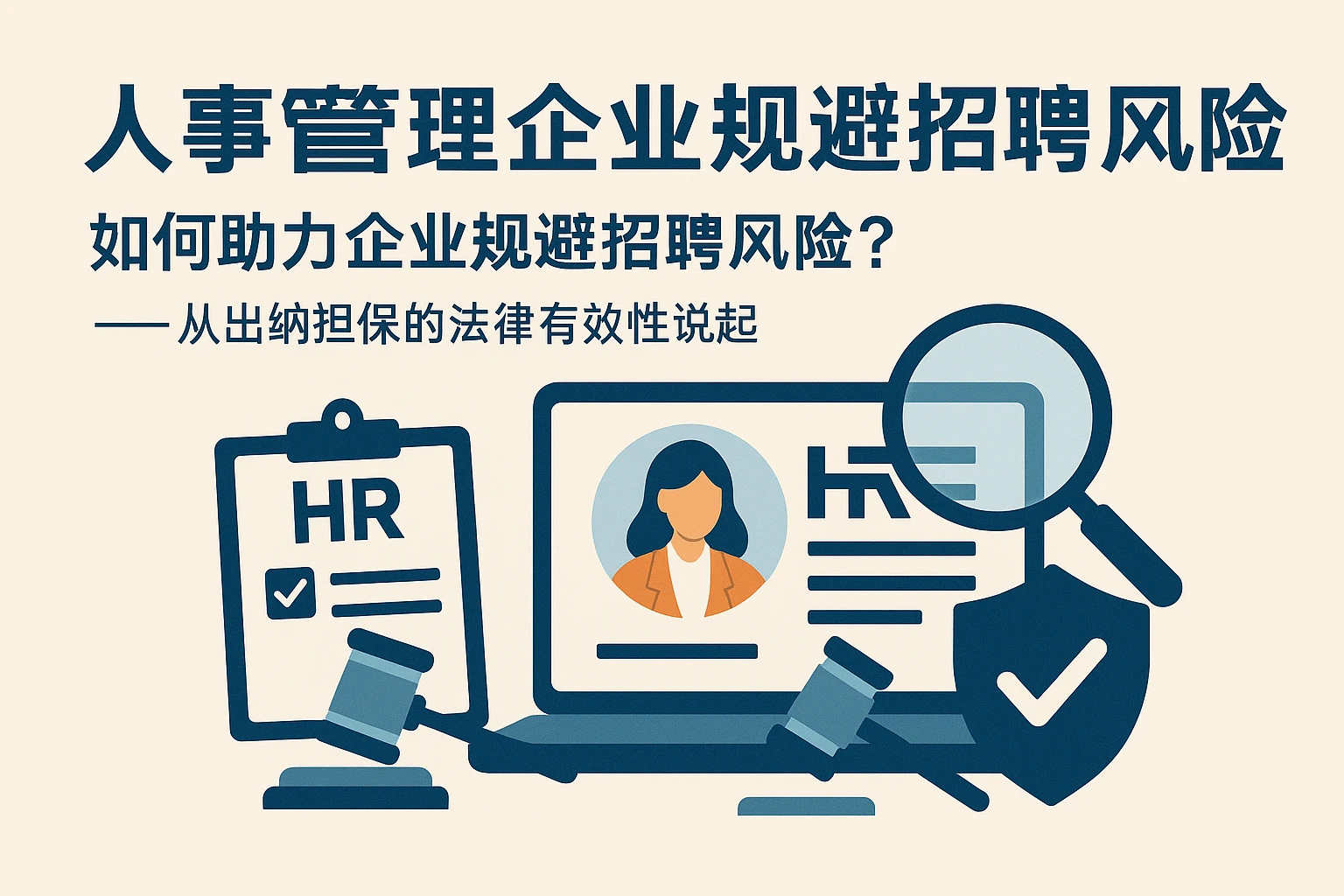 人事管理系统如何助力企业规避招聘风险？——从出纳担保的法律有效性说起
