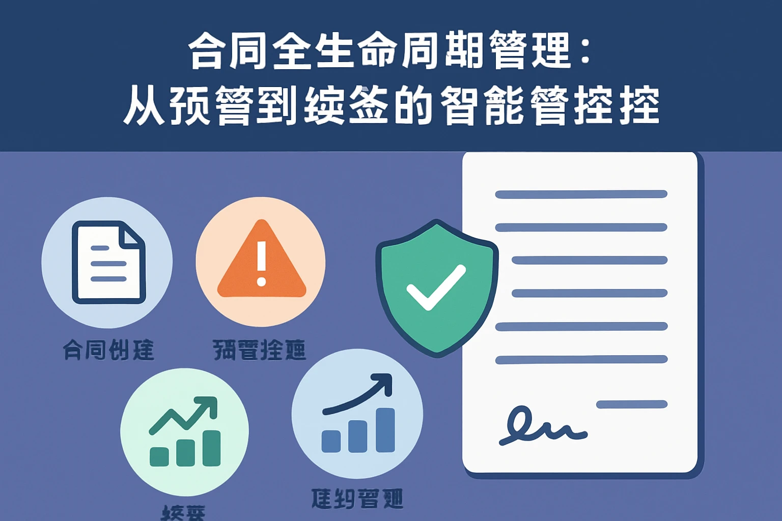1. 合同全生命周期管理：从预警到续签的智能管控