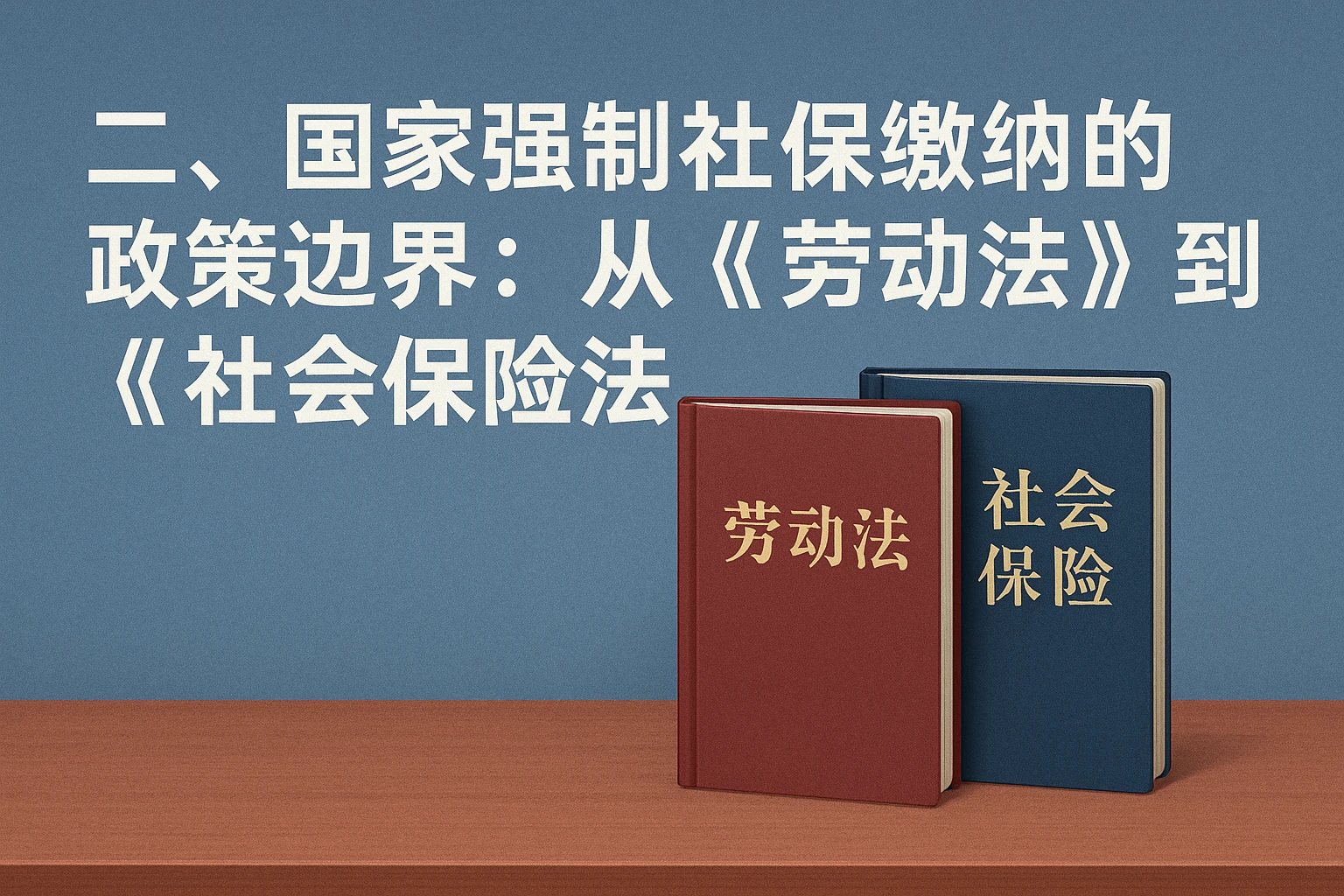 二、国家强制社保缴纳的政策边界：从《劳动法》到《社会保险法》