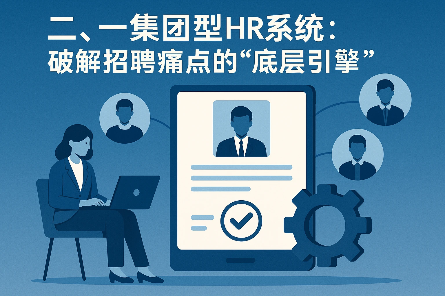 二、集团型HR系统：破解招聘痛点的“底层引擎”