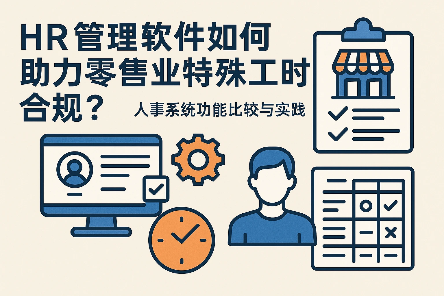 HR管理软件如何助力零售业特殊工时合规？——人事系统功能比较与实践指南
