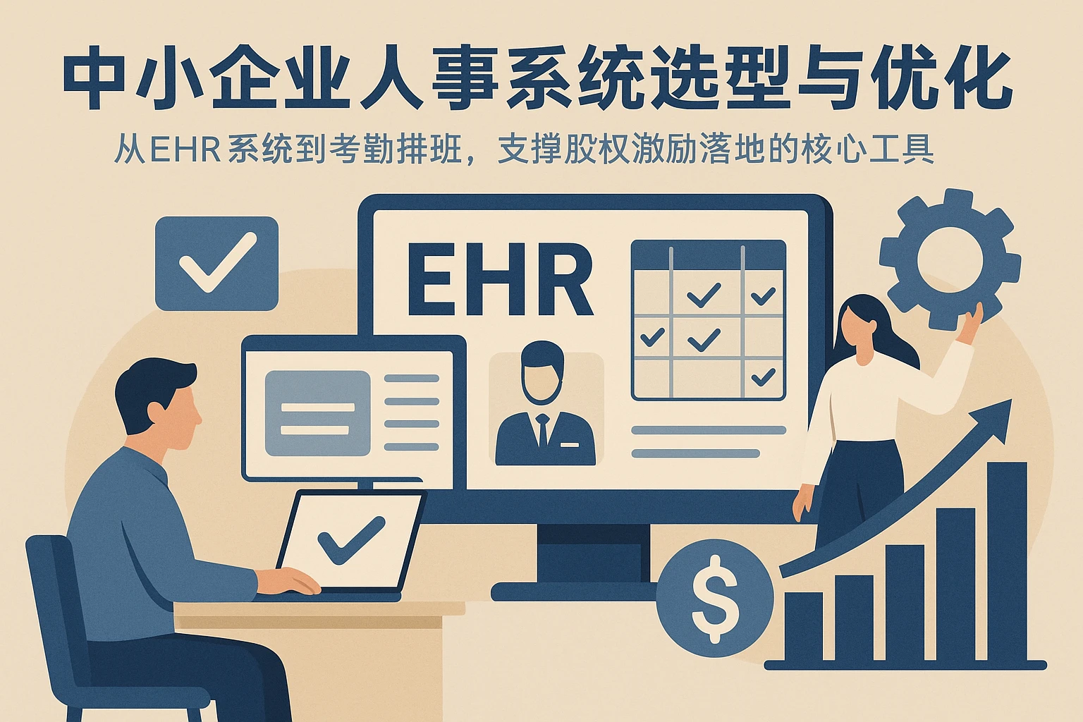 中小企业人事系统选型与优化：从ehr系统到考勤排班，支撑股权激励落地的核心工具
