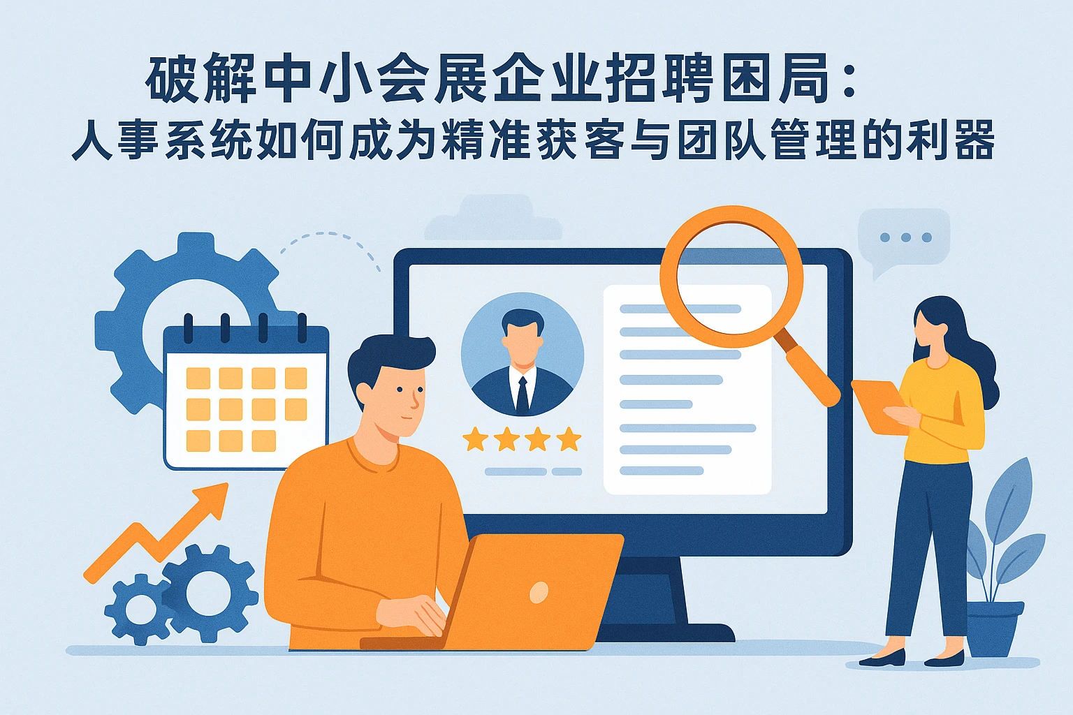 破解中小会展企业招聘困局：人事系统如何成为精准获客与团队管理的利器