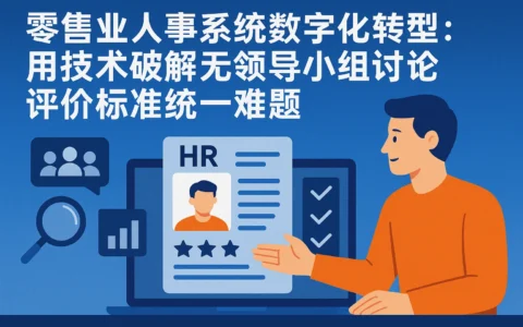 零售业人事系统数字化转型：用技术破解无领导小组讨论评价标准统一难题