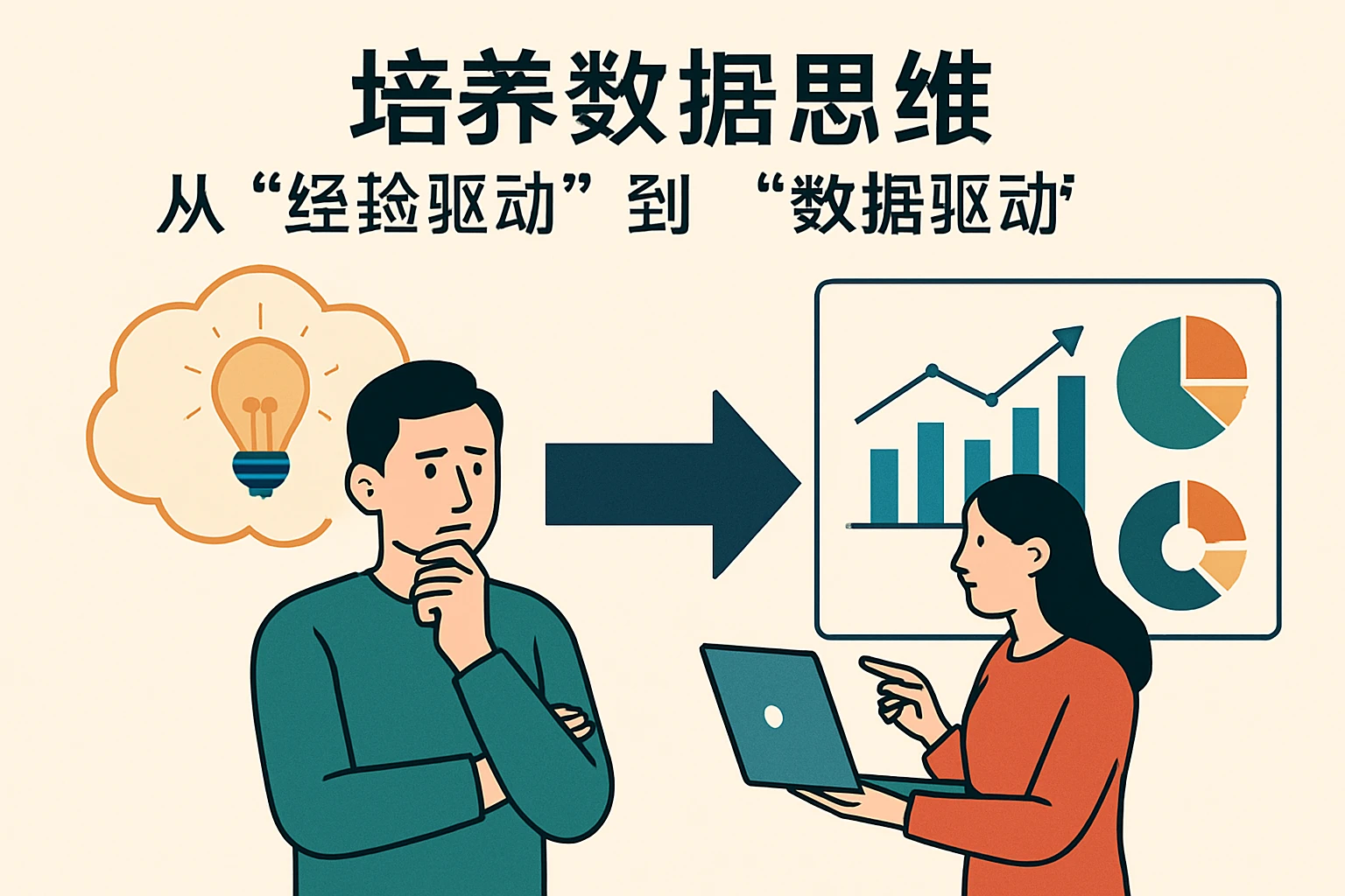 2. 培养数据思维：从“经验驱动”到“数据驱动”