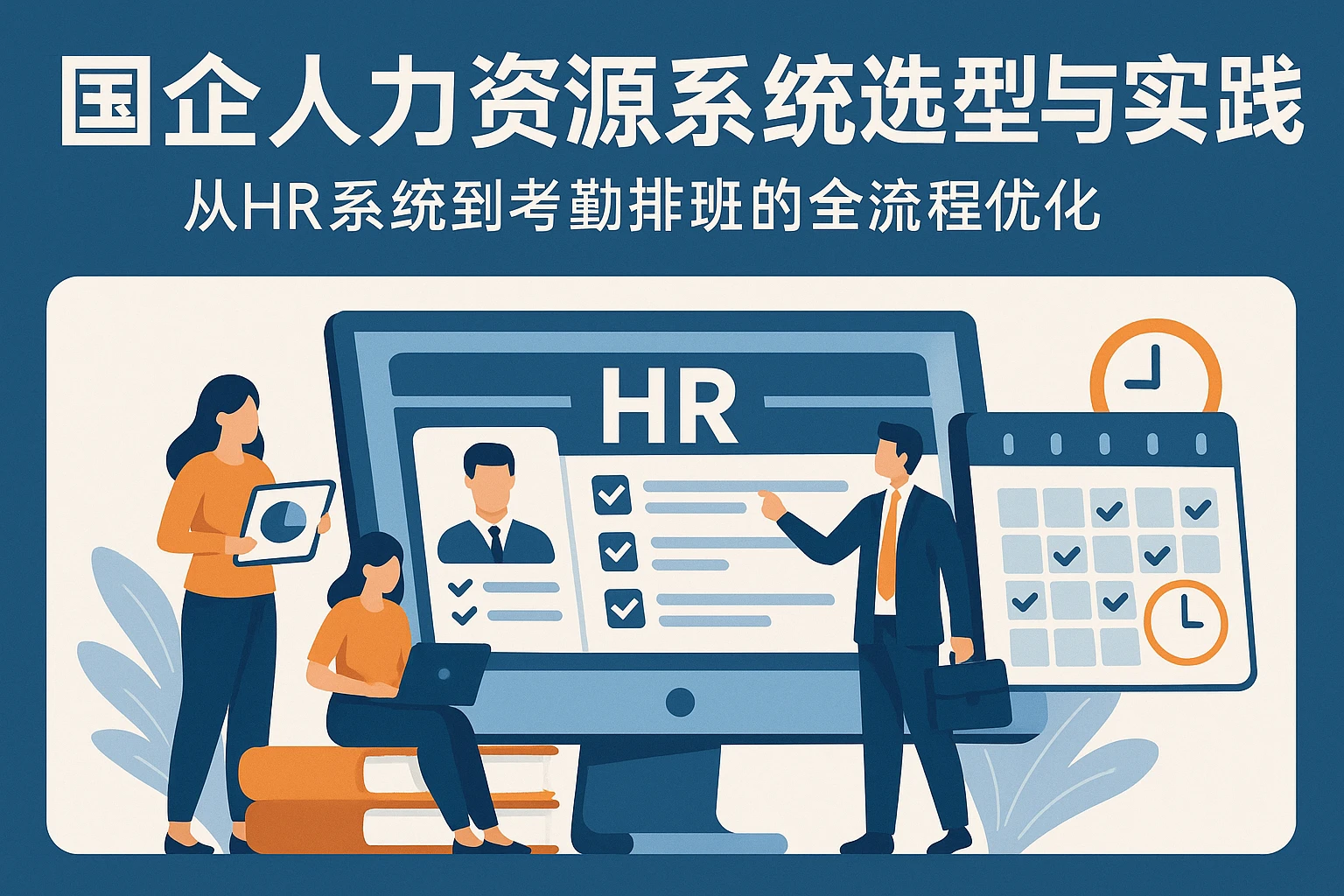 国企人力资源系统选型与实践：从HR系统到考勤排班的全流程优化