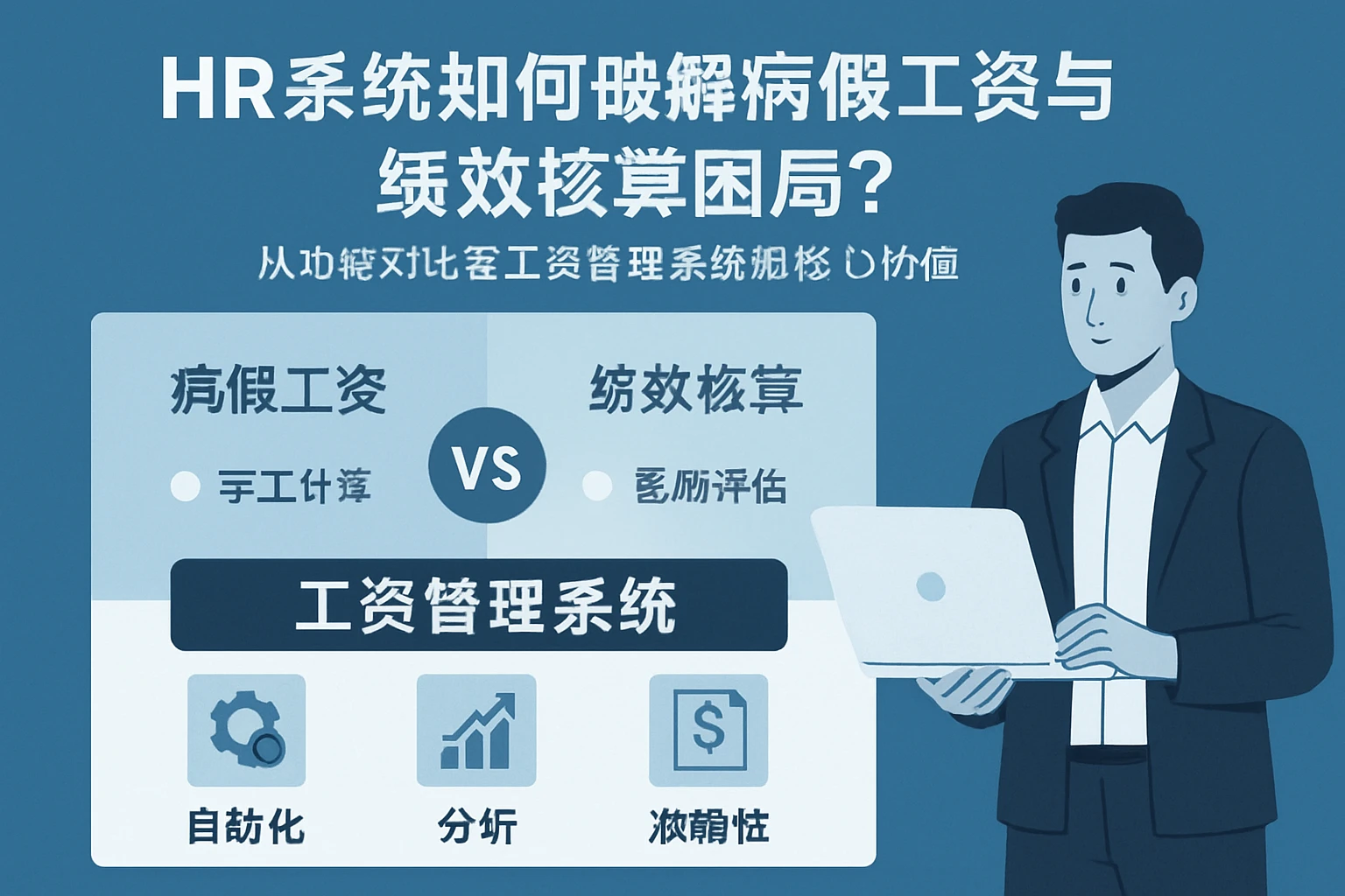 HR系统如何破解病假工资与绩效核算困局？从功能对比看工资管理系统的核心价值