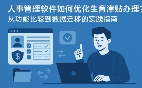 人事管理软件如何优化生育津贴办理?从功能比较到数据迁移的实践指南