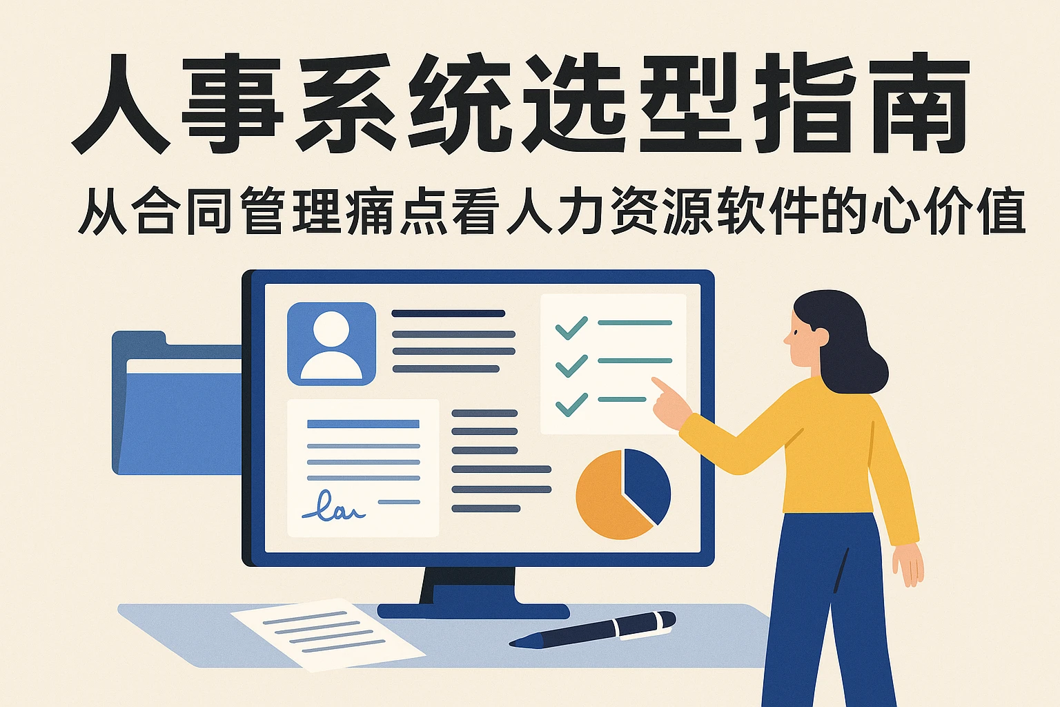 人事系统选型指南：从合同管理痛点看人力资源软件的核心价值