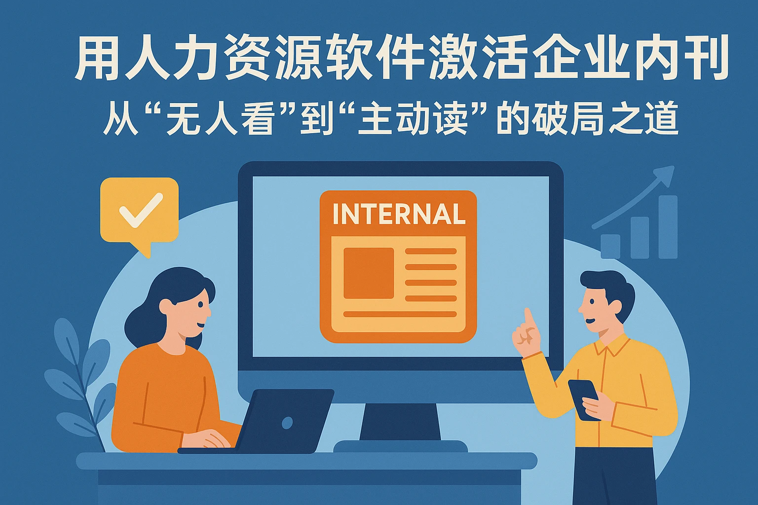 用人力资源软件激活企业内刊：从“无人看”到“主动读”的破局之道
