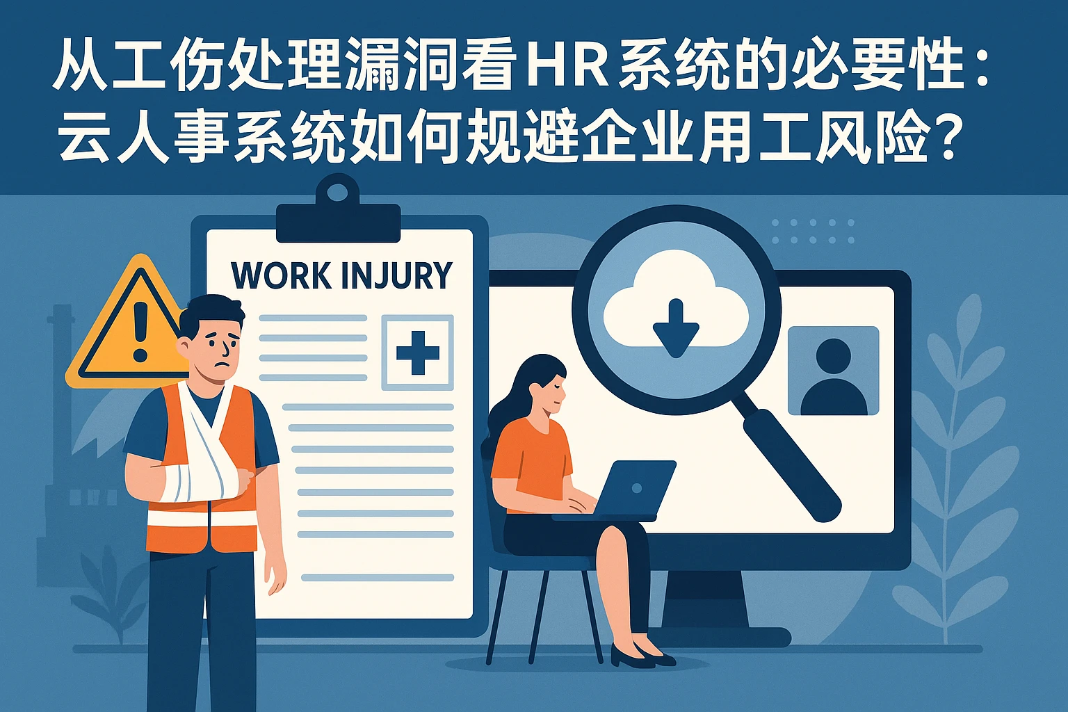 从工伤处理漏洞看HR系统的必要性：云人事系统如何规避企业用工风险？