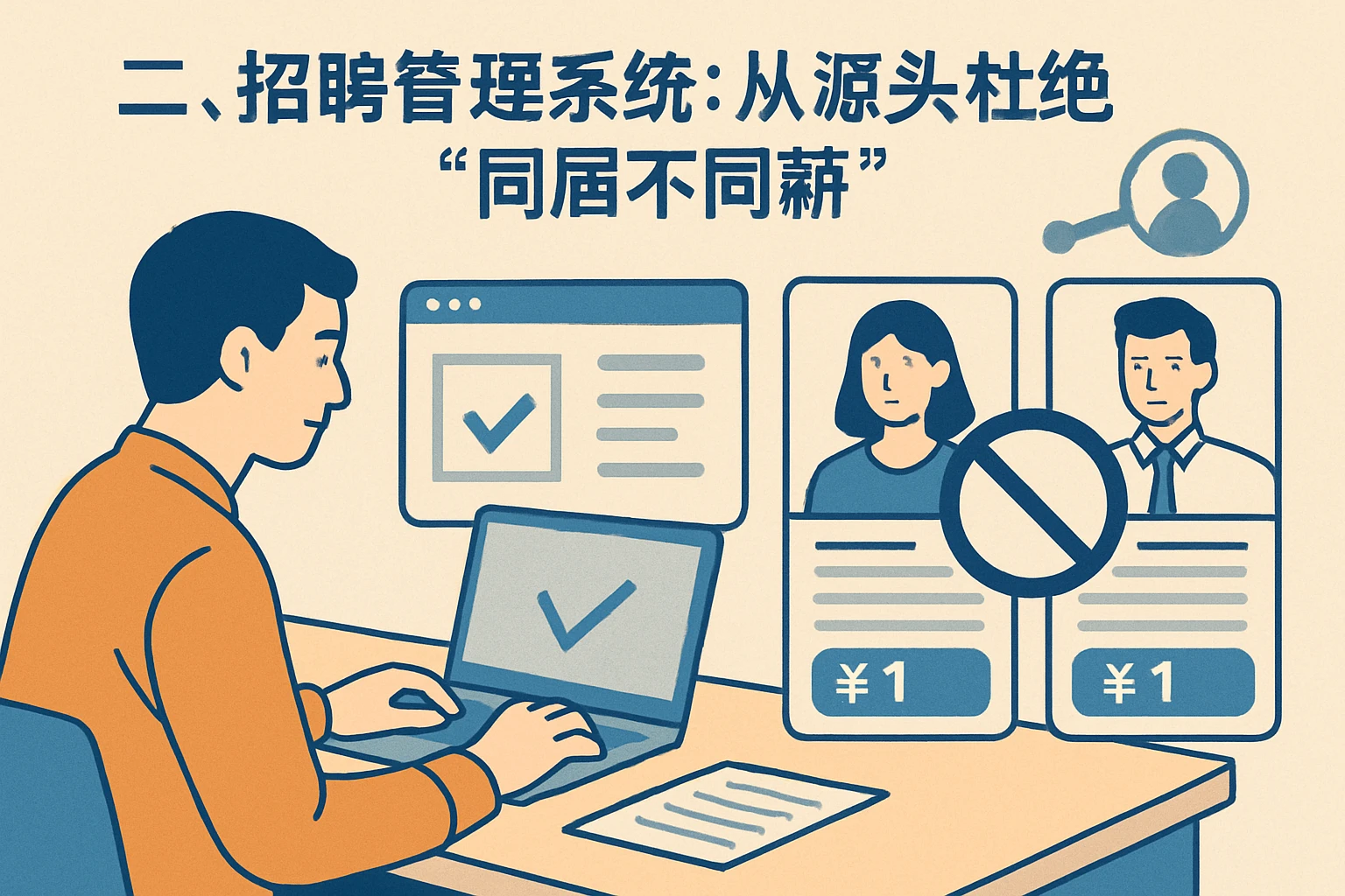 二、招聘管理系统：从源头杜绝“同届不同薪”