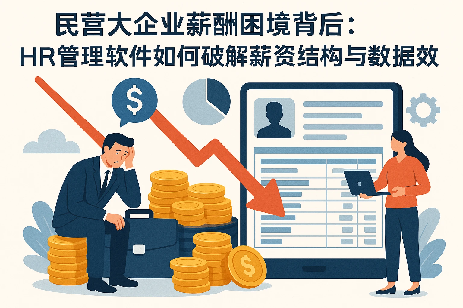 民营大企业薪酬困境背后：HR管理软件如何破解薪资结构与数据效率难题
