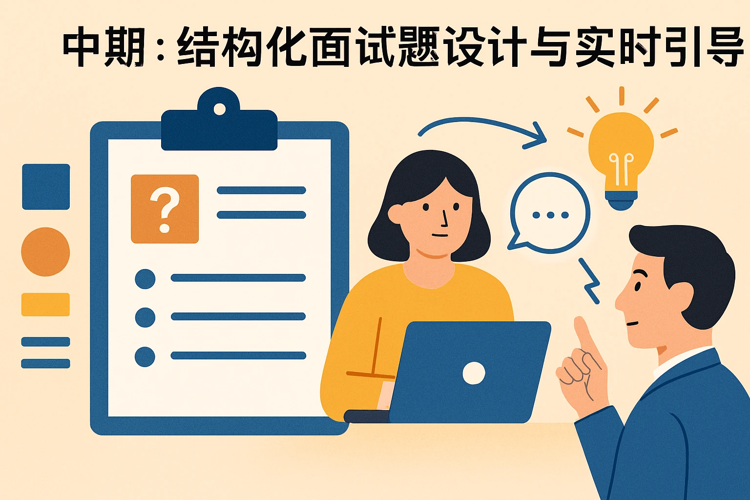 2. 中期：结构化面试题设计与实时引导