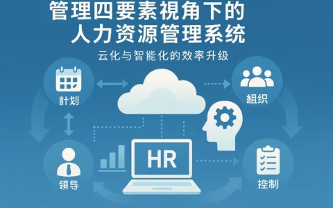 管理四要素视角下的人力资源管理系统：云化与智能化的效率升级