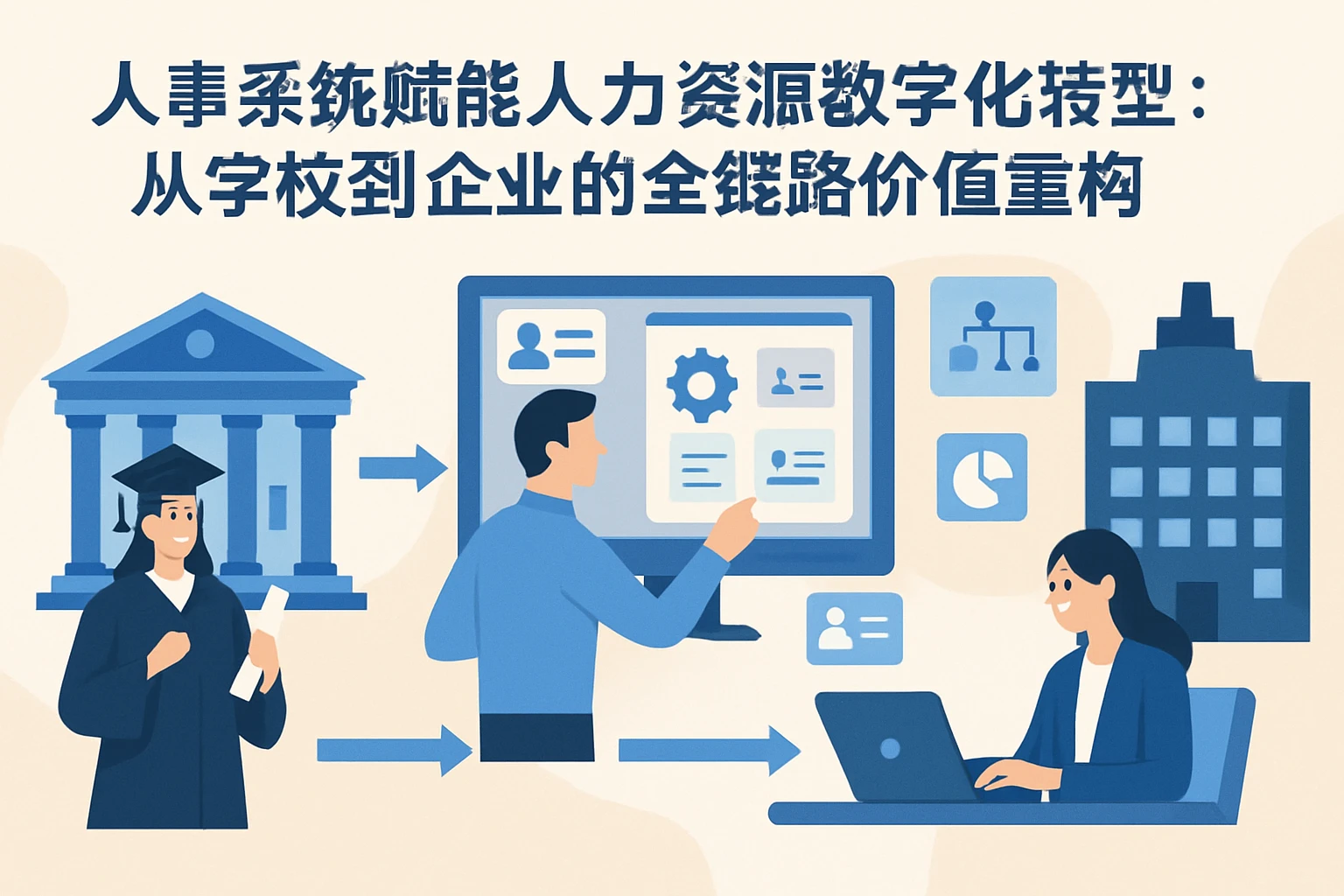 人事系统赋能人力资源数字化转型：从学校到企业的全链路价值重构