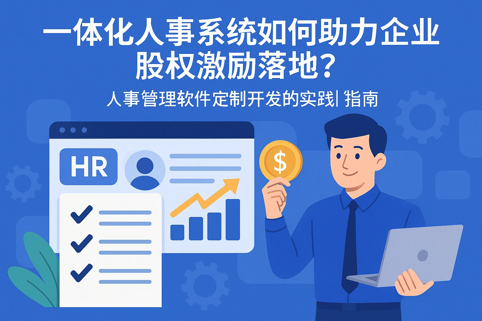 一体化人事系统如何助力企业股权激励落地？人事管理软件定制开发的实践指南