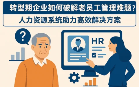 转型期企业如何破解老员工管理难题？人力资源系统助力高效解决方案