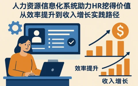 人力资源信息化系统助力HR挖掘岗位附加价值：从效率提升到收入增长的实践路径