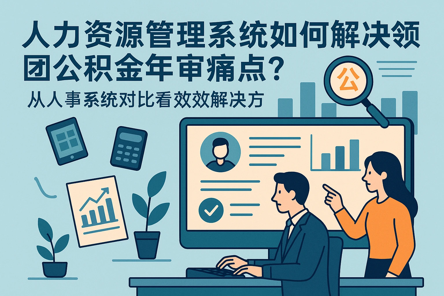 人力资源管理系统如何解决集团公积金年审痛点？——从人事系统对比看高效解决方案