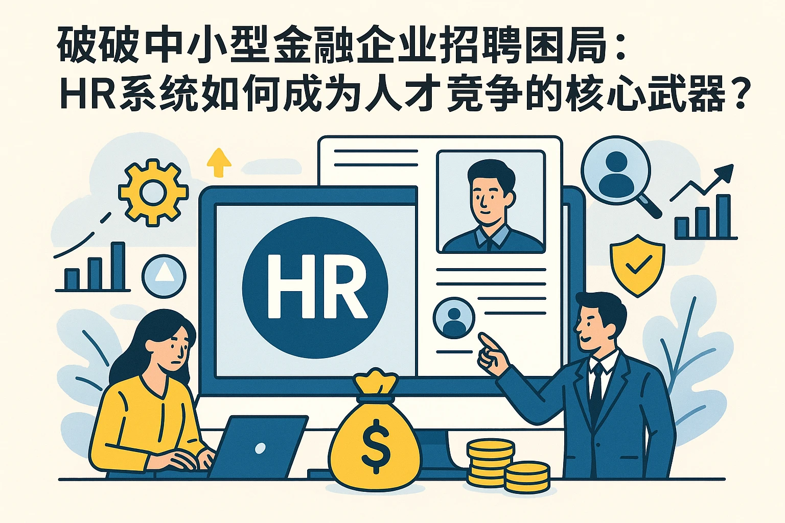 破解中小型金融企业招聘困局：HR系统如何成为人才竞争的核心武器？