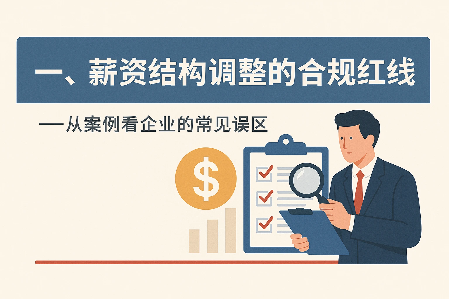 一、薪资结构调整的合规红线——从案例看企业的常见误区