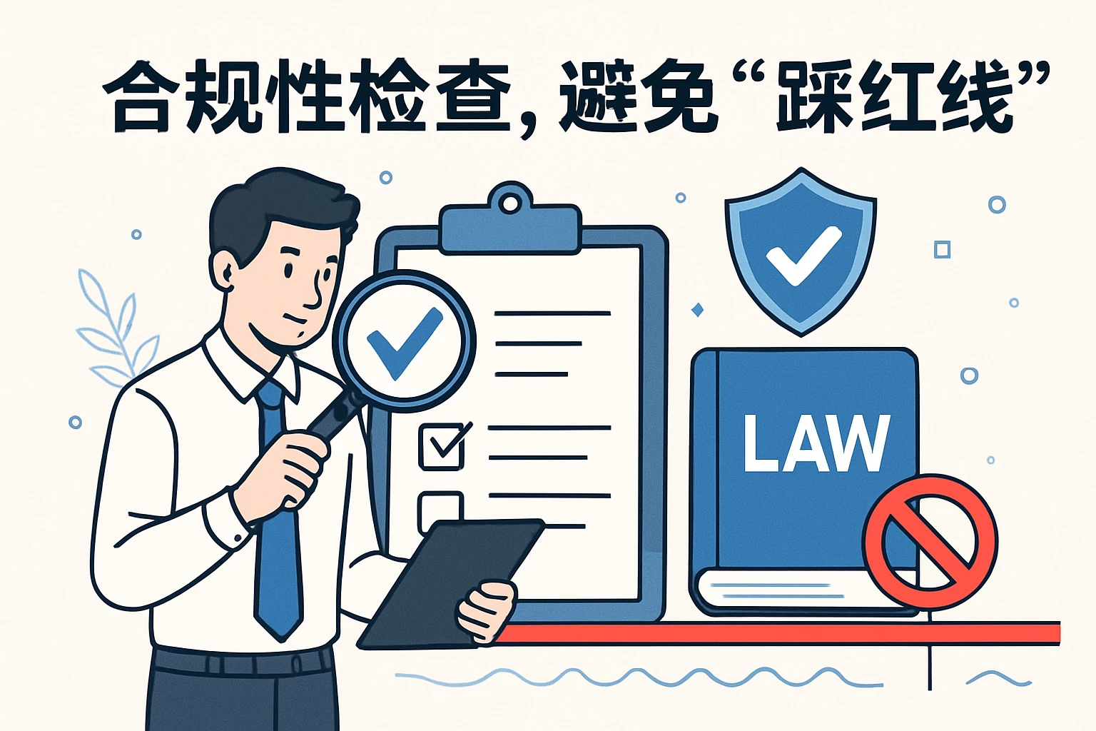合规性检查，避免“踩红线”